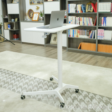 Intelligent soulevant une table de jambe